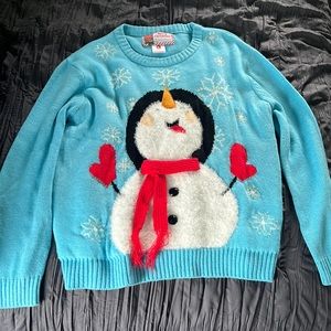 Blue Christmas Sweater